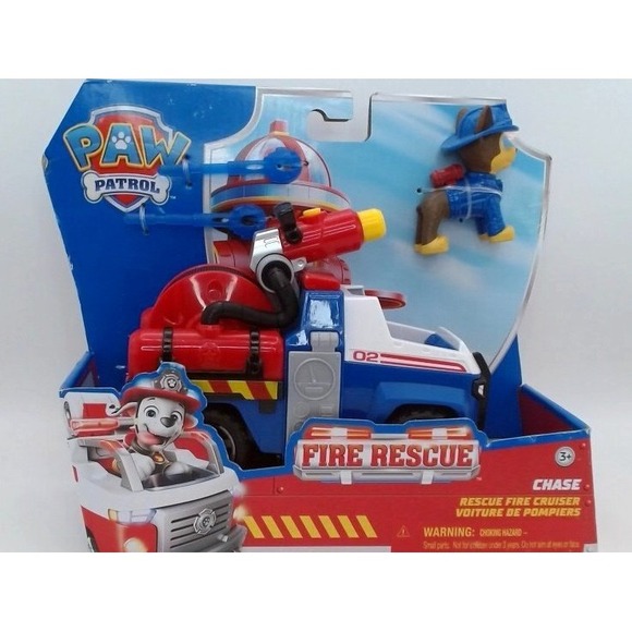 Paw Patrol Other - PAW Patrol Fire Rescue Large Vehicle Toy Vehicle - Chase, BRAND NEW IN BOX